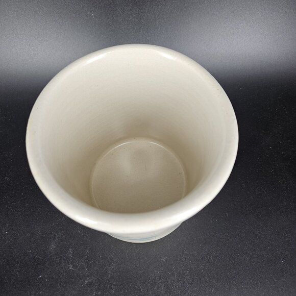 Vintage RRP Co Roseville Ohio 1 Qt Crock Jar Bunny Motif Stoneware USA Pottery 6 - Picture 7 of 12